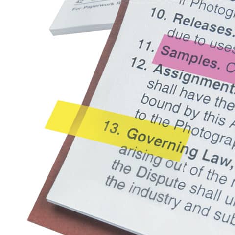 Segnapagina removibili Post-it® Index Mini full color con dispenser fluo assortiti  conf. da 100 - 683-HF5EU